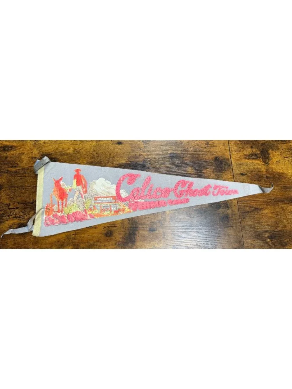 Vintage Calico Ghost Town Yermo, California pennant